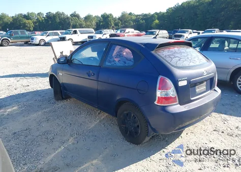 2007 Hyundai Accent Gs from USA, damaged, VIN KMHCM36C17U035505